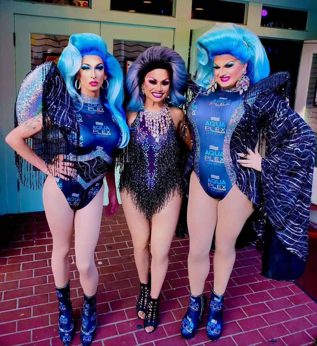 Drag performers at Aqua Nightclub in Key West