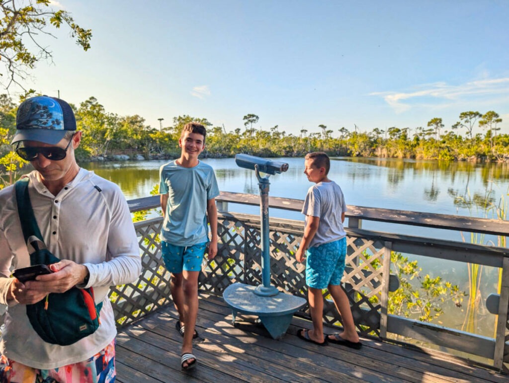 Blue Hole at National Key Deer Refuge in Key West