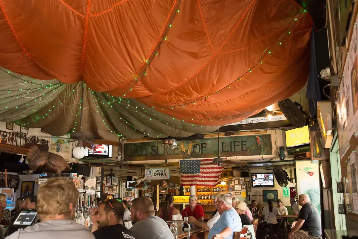 The Green Parrot Bar in Key West