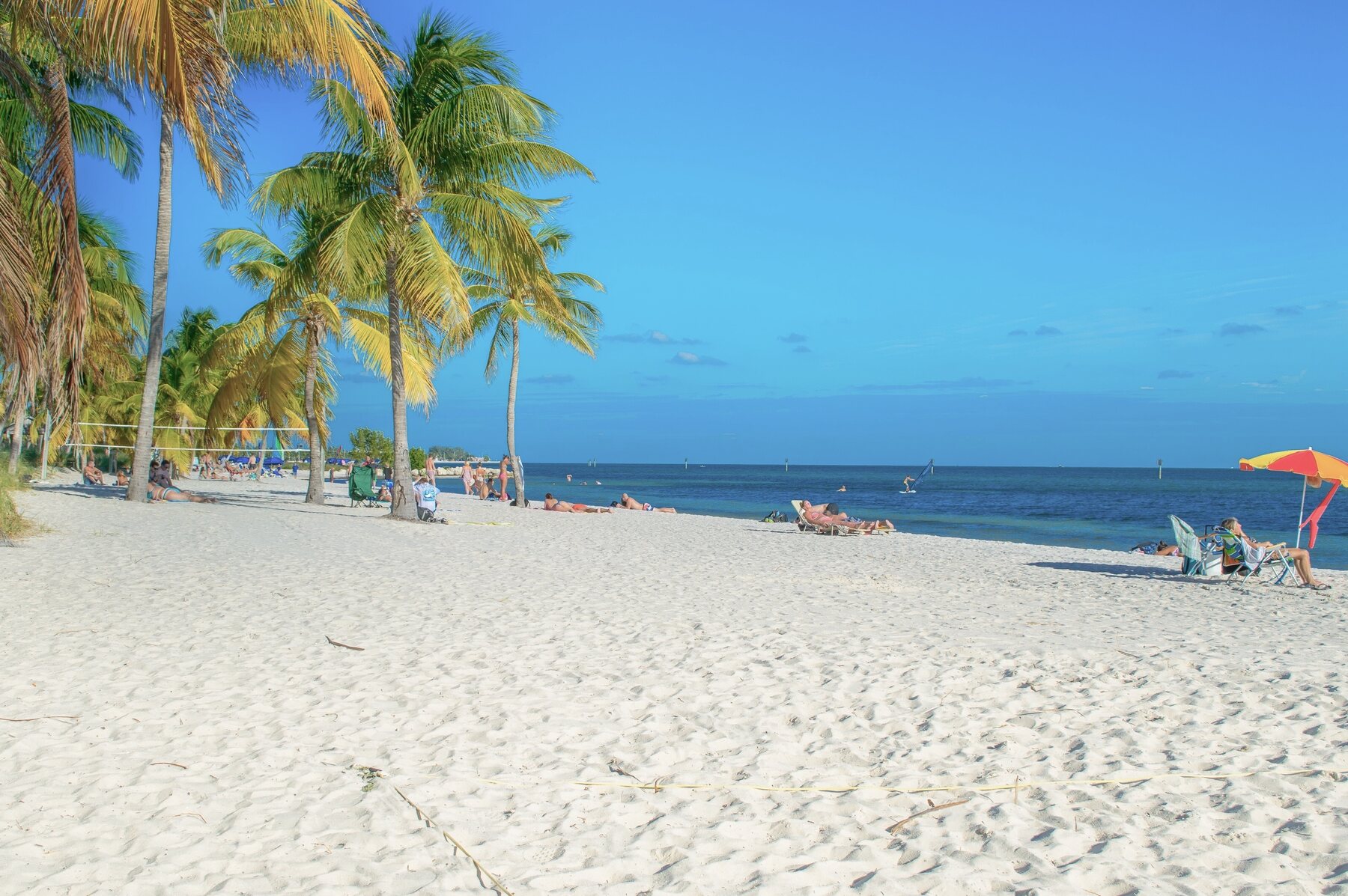 Smathers Beach in Key West